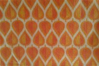 Wilde Wachs Rolle "Retro" orange